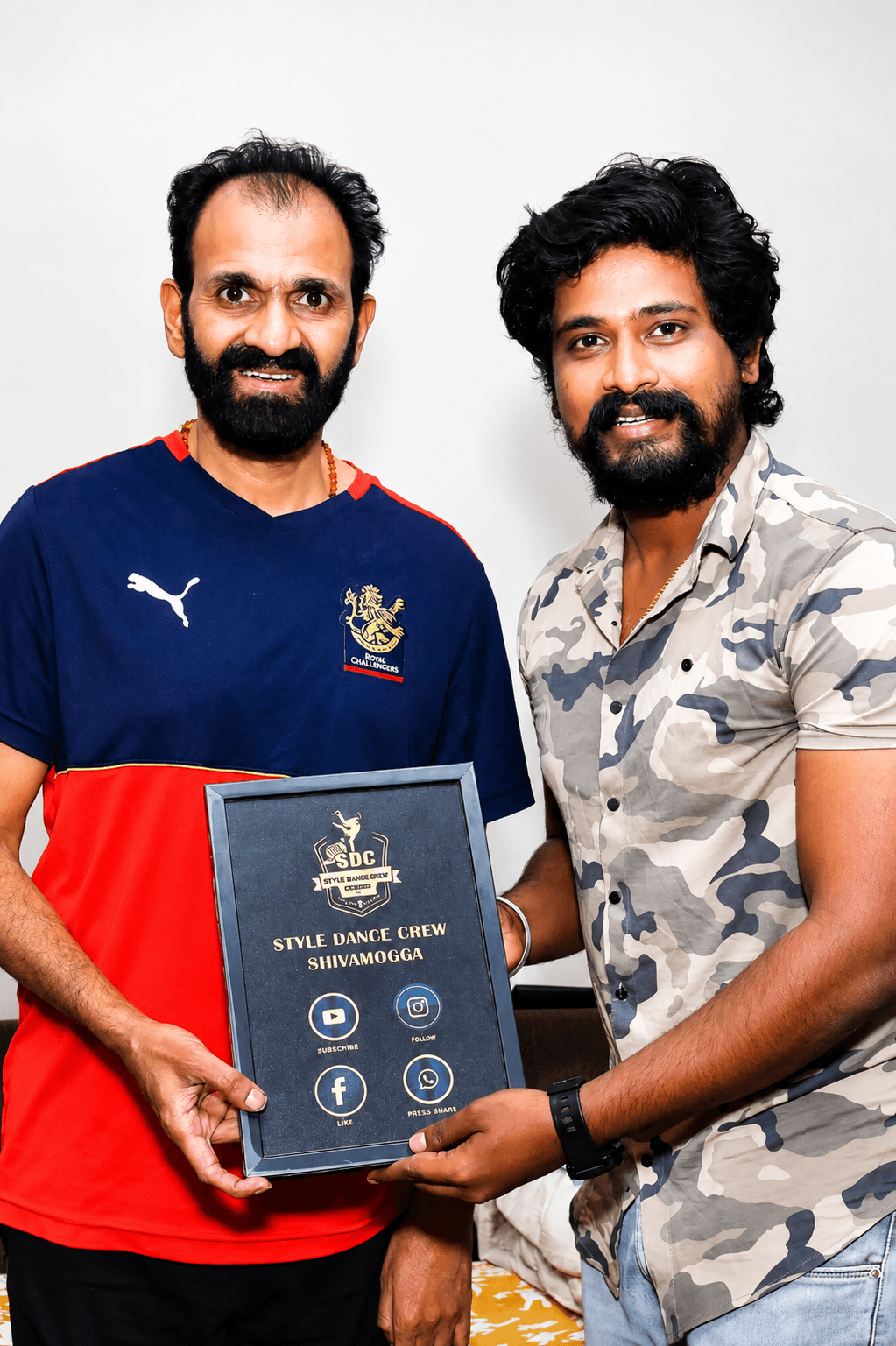 Choreography masterclass workshop conducted with faculty at SDC