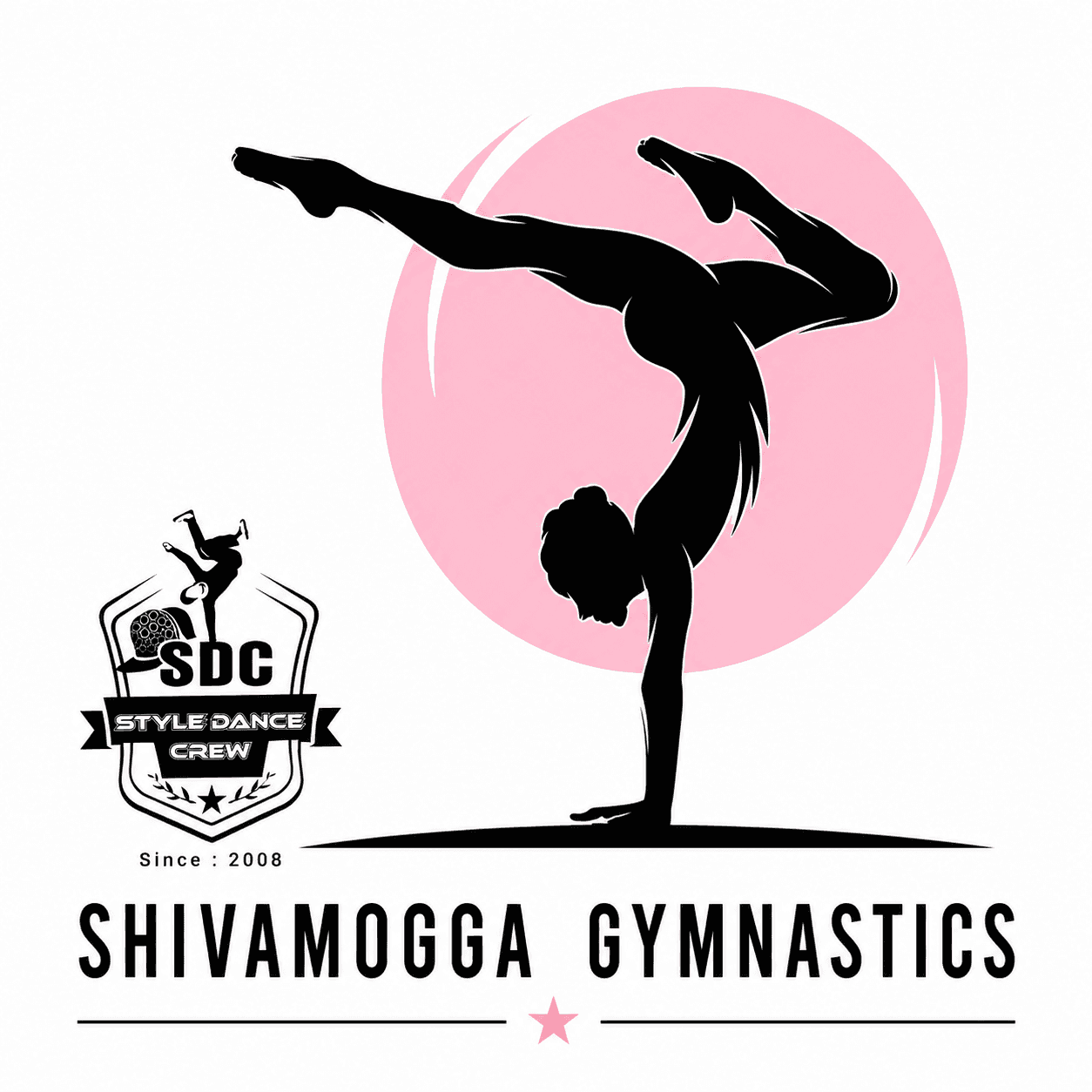 Shivamogga Gymnastics — the Style Dance Crew gymnastics programme mark.